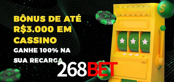 268Bet melhor bônus de depósito